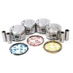 Pistons w/ Rings @STD fit Honda Civic del Sol 1.6 B16A2 B16A3 MIZUMOAUTO