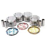 Pistons w/ Rings @STD fit Honda Civic del Sol 1.6 B16A2 B16A3 MIZUMOAUTO