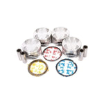 Pistons w/ Rings fit 93-97 Geo Prizm Toyota Corolla 1.6L DOHC 4AFE 16V MIZUMOAUTO