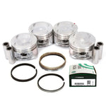 Pistons w/ USA Rings fit 97-98 2.0L Honda CR-V B20B4 DOHC 16V MIZUMOAUTO