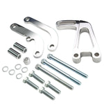Polished Aluminum Power Steering Bracket  Chevy Sbc 265 Cannister Style Pump DNA MOTORING