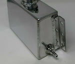 Polished Coolant Overflow Tank Reservoir Cooling Radiator Water 900ML Catch Tank MD Performance