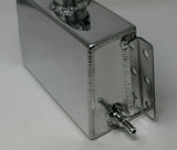 Polished Coolant Overflow Tank Reservoir Cooling Radiator Water 900ML Catch Tank MD Performance