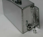 Polished Coolant Overflow Tank Reservoir Cooling Radiator Water 900ML Catch Tank MD Performance