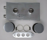 Pro Series Oil Catch Can For Honda Civic Acura Integra 4 Port -10AN Silver MD Performance