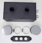 Pro Series Oil Catch Can For Honda Civic Acura Integra 4 Port -10AN With Hoses MD Performance