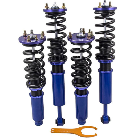 Racing Coilover Suspension Shock Kits compatible for Honda Accord 98-02 99-03 compatible for Acura Coil MaxpeedingRods