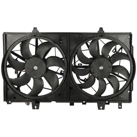 Radiator Condenser Cooling Fan Assembly 2014 2015 2016-2018 Nissan Rogue ECCPP