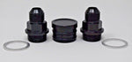 Rear Block Breather Fittings And Plug For B16 B18 Catch Can M28 To 10AN B Series MD Performance