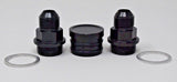 Rear Block Breather Fittings And Plug For B16 B18 Catch Can M28 To 10AN B Series MD Performance
