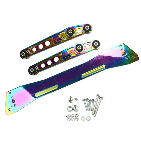 Rear Lower Control Arm Subframe Brace Tie Bar Kit For 1992-95 Civic EG Del NEO SILICONEHOSEHOME