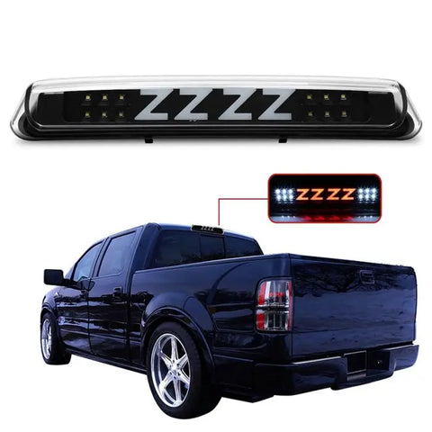 Rear New LED 3rd Third Brake Tail Light Blk 06-08Ford F-150 Lincoln Mark LT ECCPP