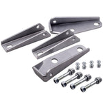 Rear Shock Relocation Kit For Chevy C10 Fit GMC Pickup 1963-1972 Lowered Truck MaxSpeedingRods