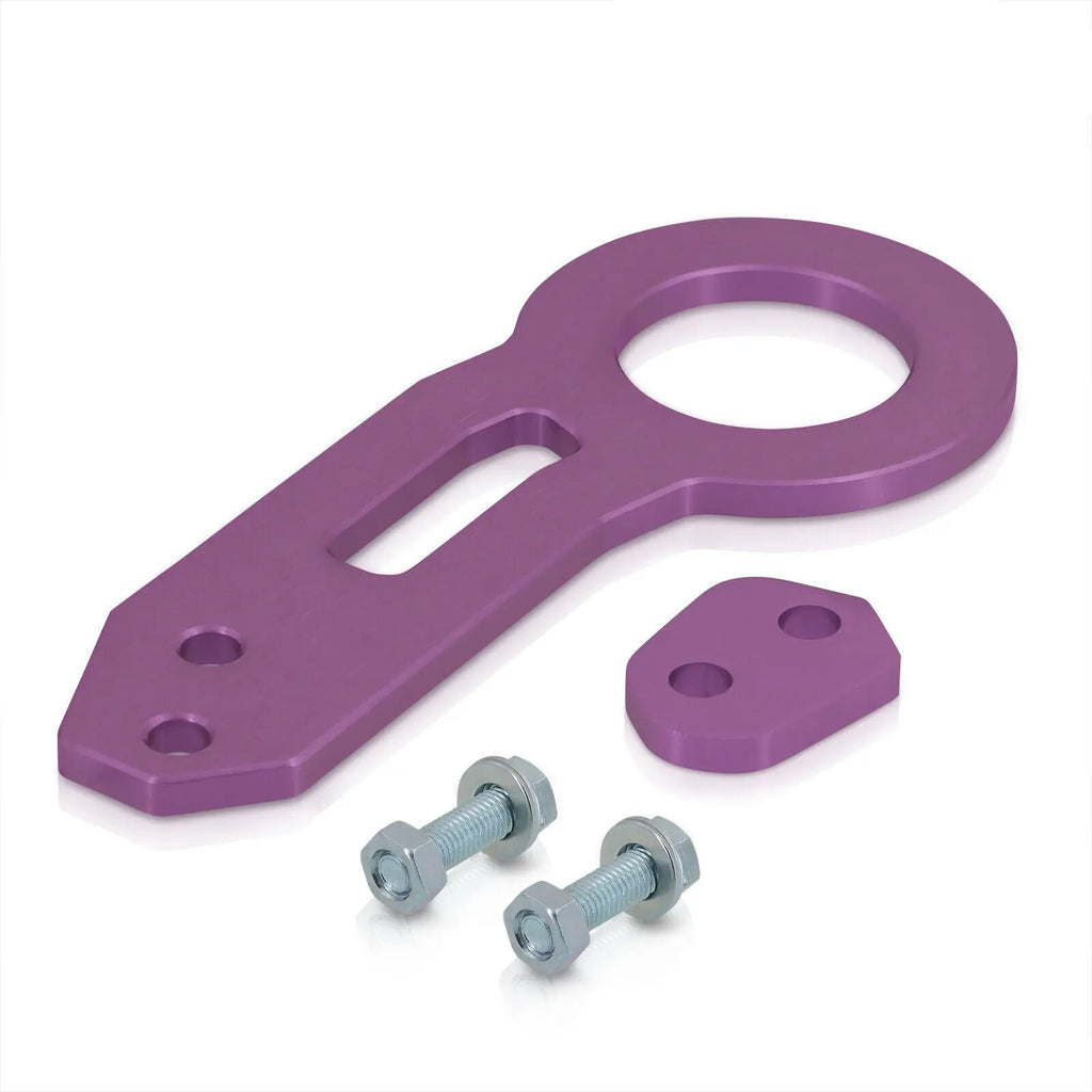Rear Tow Hook Kit Cnc Aluminum Anodized Purple For Hyundai Sonata