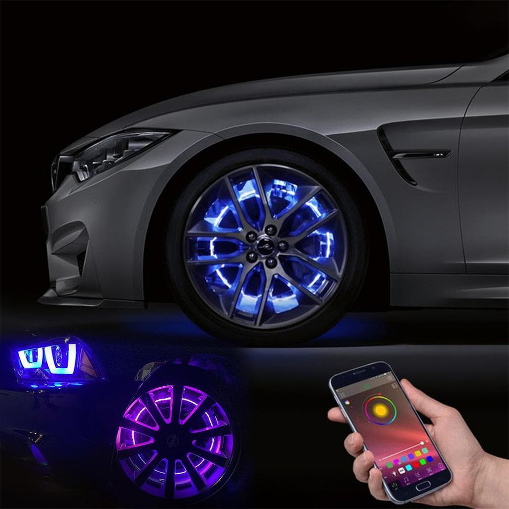 Wheel ring shop lights for truck