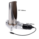 2 Inch Remote Single Stainless Steel DIY Fabricator Cutout E-Cut Pipe Exhaust Cutout Kit SPELAB