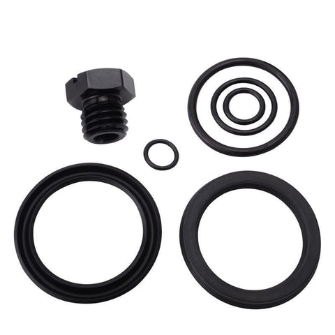 2001-2013 GM Duramax Fuel Filter Housing Fuel Filter Head Primer Seal Rebuild Kit and Air Bleeder Screw Aluminum Screw SPELAB