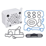 Ford Powerstroke 6.0L V8 F250-550 Super Duty Excursion E350 E450 Engine Oil Cooler Kit Viton Gasket Seal Kit 3C3Z 6A642 CA 904228 904-228 015339 OCK388 SPELAB