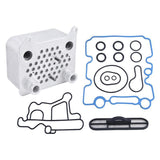Ford Powerstroke 6.0L V8 F250-550 Super Duty Excursion E350 E450 Engine Oil Cooler Kit Viton Gasket Seal Kit 3C3Z 6A642 CA 904228 904-228 015339 OCK388 SPELAB