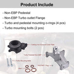 Non-EBP Valve Kit for Ford 1999.5-2003 7.3L Powerstroke Diesel Turbo Pedestal +Bolts & Exhaust Housing SPELAB