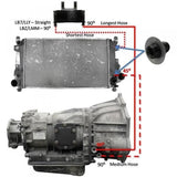 Performance Transmission Cooler Line Upgraded Kit, Compatible With 2006-2010 Chevrolet/GMC 6.6L Duramax LLY/LBZ/LMM SPELAB