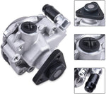Power Steering Pump with Pulley Compatible for BMW E46 323i 325i 328Ci 330i Replace # 553-58945 SPELAB