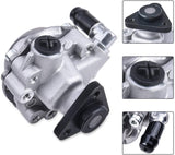 Power Steering Pump with Pulley Compatible for BMW E46 323i 325i 328Ci 330i Replace # 553-58945 SPELAB