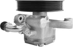 Power Steering Pump with Pulley Compatible for Buick Chevrolet GMC Acadia Saturn Outlook 3.6L V6 Replace # 20954812 20-2403 96-2403 SPELAB