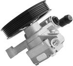 Power Steering Pump with Pulley Compatible for Buick Chevrolet GMC Acadia Saturn Outlook 3.6L V6 Replace # 20954812 20-2403 96-2403 SPELAB