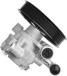 Power Steering Pump with Pulley Compatible for Buick Chevrolet GMC Acadia Saturn Outlook 3.6L V6 Replace # 20954812 20-2403 96-2403 SPELAB