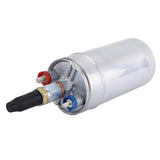 Universal 300LPH External Inline Fuel Pump Replacing for Bosch 044 Silver SPELAB