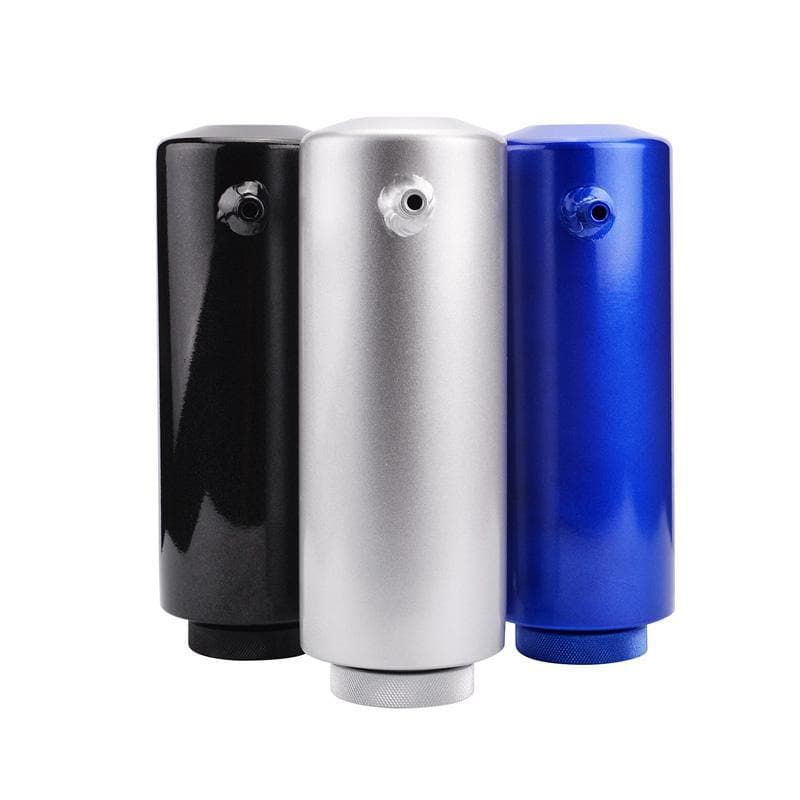 Universal 800ML Aluminum Cylinder Radiator Overflow Reservoir Coolant ...