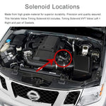 VVT Variable Valve Timing Control Solenoid For Nissan Altima, Frontier and More, Left and Right Side Pair Set SPELAB
