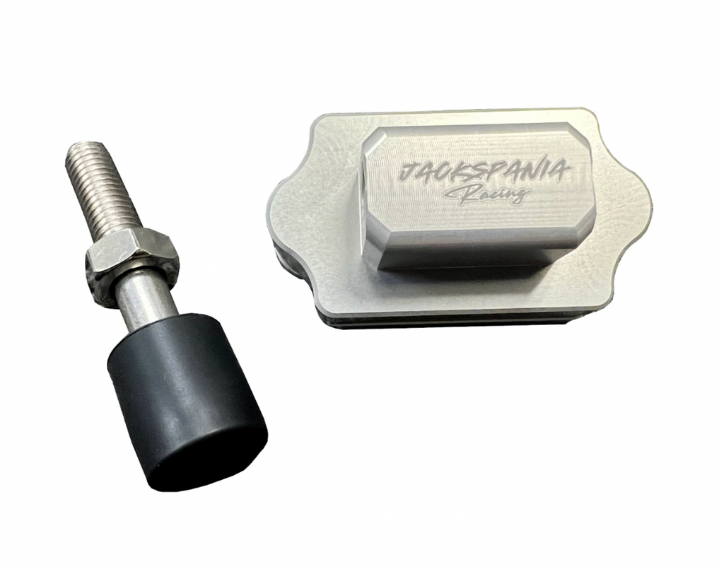 Universal Adjustable Billet Race Clutch Pedal Petal Stopper Plate Brac