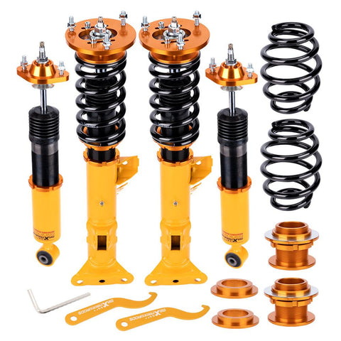 Shock Absorbers Front and Rear Coilover Suspension Kit compatible for BMW 3-Series E36 1991-1999 MaxpeedingRods