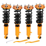 Shock Struts Adjustable Coilovers Suspension Kit compatible for Toyota Supra JZA70 MA70 GA70 1986 - 1992 MaxpeedingRods