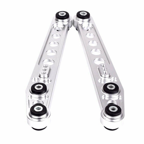 Siliver Rear Lower Control Arms Kit JDM EK EK9 EM Sway Bar Fit 96-00 Honda Civic SILICONEHOSEHOME