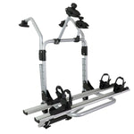 Silver Mild Steel Trunk Mount Bracket Arm Kit Rear Bicycle/Bike Rack Carrier DNA MOTORING