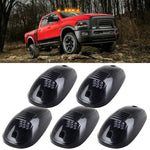 Smoked 5Pcs LED Cab Roof Running Marker Lights 2003-2018 Dodge Ram Pickup ECCPP