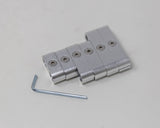Spark Plug Wire Separators Dividers Looms Chevy Mopar 7mm 8mm 9.5mm Silver MD Performance