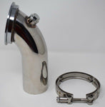 Stainless Downpipe Elbow 90° Holset Turbo HY35 HX HE351 V-band Flange Clamp USA MD Performance