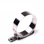 Stainless Steel T-Bolt Hose Clamp Size # 76 Fit 3" Id Hose, Range: 3.25" - 3.58" BLACKHORSERACING