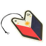 Tree Frog Young Leaf Sampaguita Car/Office Hanging Air Freshener (Jasmine Scent) DNA MOTORING