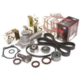 Timing Belt Kit Water Pump Fit 93-94 Eagle Mitsubishi TURBO Valve Cover 4G63T MIZUMOAUTO