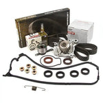 Timing Belt Kit Water Pump Valve Cover Fit 92-95 Honda Del Sol Civic 1.6L D16Z6 MIZUMOAUTO