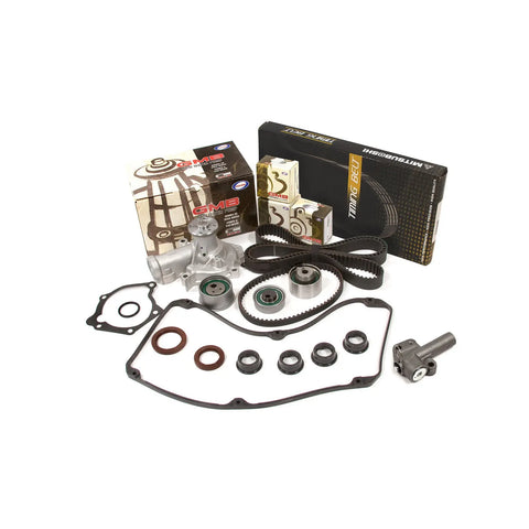 Timing Belt Kit Water Pump Valve Cover Gasket Fit 97-99 Mitsubishi 2.4 G64FR MIZUMOAUTO