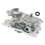 Timing Chain Cover w/ Oil Pump Fits 02-12 Chevy GM Hummer Isuzu 2.8 3.5 3.7 4.2L MIZUMOAUTO