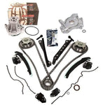 Timing Chain Kit Cam Phaser Oil Water Pump Gasket Fit 10-14 Ford 5.4 3-Valve MIZUMOAUTO