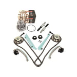 Timing Chain Kit Cam Phaser VCT Selenoid Water Pump Fit 05-10 Ford 4.6L TRITON MIZUMOAUTO