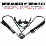 Timing Chain Kit Fit 04-10 Ford F150 F250 Lincoln Navigator TRITON V8 5.4 24V F1 Racing